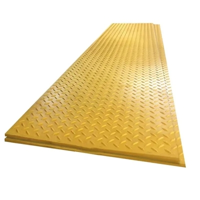 tapis provisoires de voie d'accès de HDPE en plastique résistant à l'usure portatif de feuille des pieds 4X8