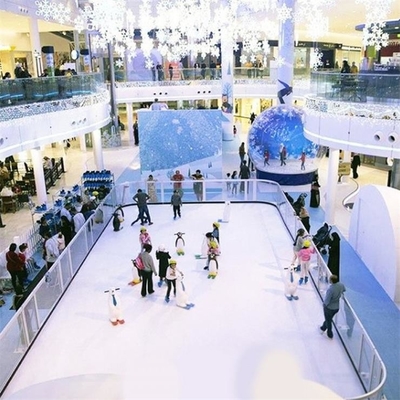 Individu d'intérieur lubrifiant la patinoire synthétique en plastique d'UHMWPE pour le centre commercial