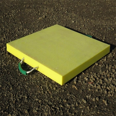 Le tangon mobile de HDPE de Crane Truck Stabilizer Leg capitonne la plate-forme avec la poignée