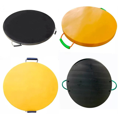 Protection provisoire de tangon de Crane Foot Support Plate Jack de HDPE pour la construction