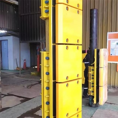 Panneau en plastique d'amortisseur de bateau de cône de dock d'UHMWPE pour des protections de protection de bateau de port