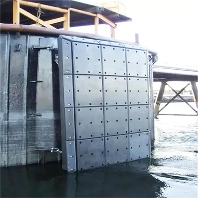 Panneau coulissant de butoir de polyéthylène d'amortisseur de placage de panneau de dock noir de la garde UHMWPE