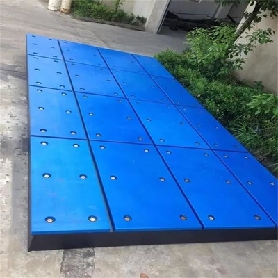 Construction en plastique de Marine Bumper Pads For Port d'amortisseur de port de conseil d'UHMWPE