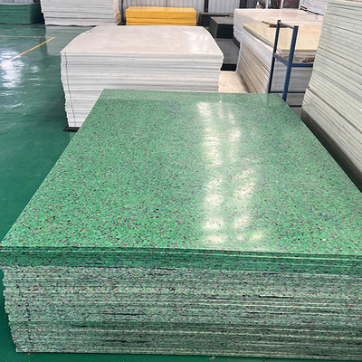 Feuille de plastique HDPE blanche coupée à la taille 1-100 mm, forte et polyvalente
