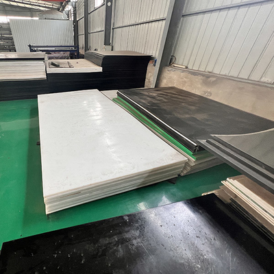 Plaque en plastique polymère HDPE blanche de qualité alimentaire résistante aux produits chimiques 1 mm-100 mm