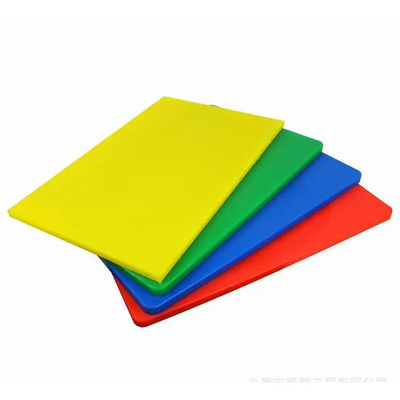 Hachoir de couleur de cuisine de planche à découper non de PE en plastique multi maniaque de glissement