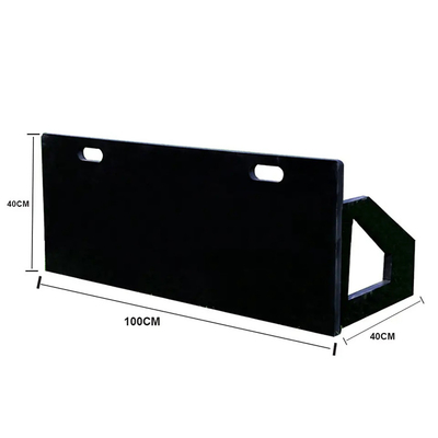 Entraîneur portatif de plastique Board de rebond du football du football de HDPE de mur pliable de formation