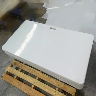 24&quot; » conseils de plastique portatifs de pratique en matière de hockey sur glace du polyéthylène X48 haute densité