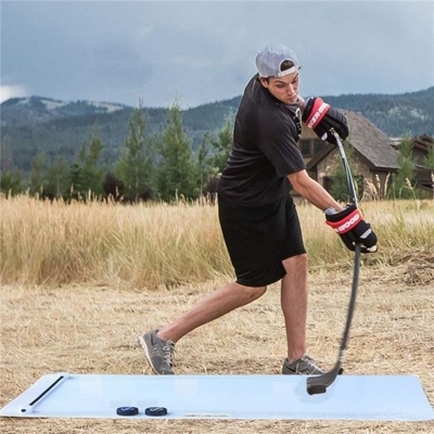 conseil synthétique portatif de formation de hockey sur glace de l'auto-lubrification UHMWPE des pieds 4x8