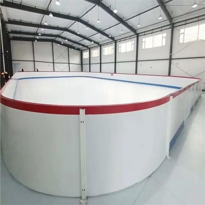 Barrière de HDPE de conseil de Dasher de barrière de balustrade de patinoire de polyéthylène haute densité