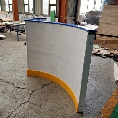 Barrière de HDPE de conseil de Dasher de barrière de balustrade de patinoire de polyéthylène haute densité