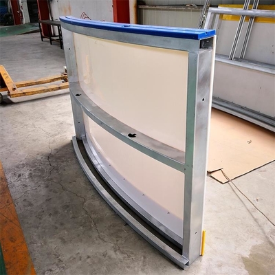 Barrière de HDPE de conseil de Dasher de barrière de balustrade de patinoire de polyéthylène haute densité