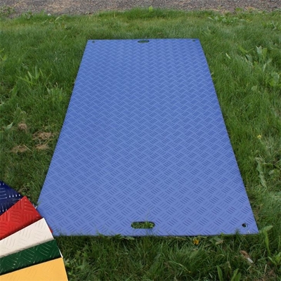 Tapis de Mat Heavy Duty Ground Protection de voie de plastique polyéthylène de couleur de variété