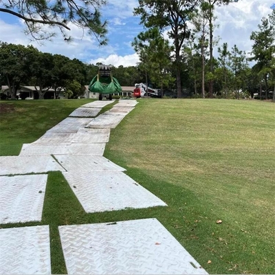 Substrats de pavage en plastique de saison des pluies de Mats Temporary Road Mats For de HDPE