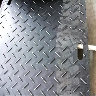 Le HDPE Rig Floor Mats Plastic Outdoor a rectifié le forage de pétrole en plastique de route mobile de protection