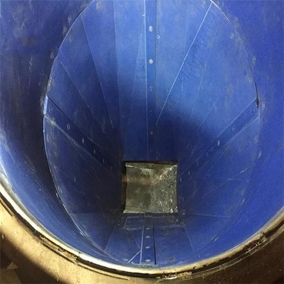 De chariot de charbon de soute de silo revêtement résistant à l'usure de polyéthylène de poids ultra