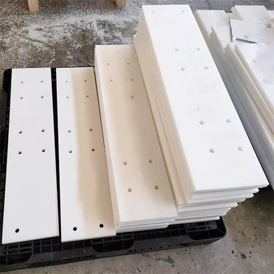 Feuille résistante à l'usure blanche de revêtement d'UHMWPE pour le panneau en acier de doublure de silo de grain de silo
