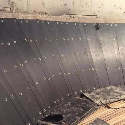La centrale thermique noire a pulvérisé le panneau de doublure de polymère de soute de charbon d'UHMWPE