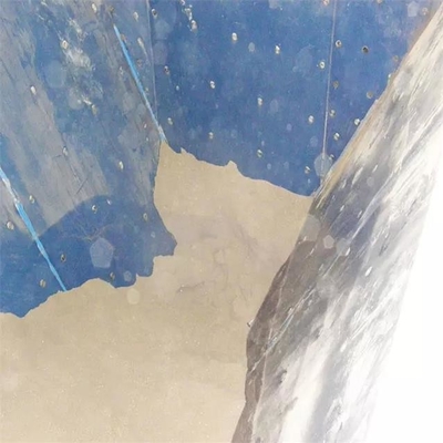 48 x 96 pouces sous le tamis dirigent le panneau bleu en plastique de doublure de soute de charbon d'UHMWPE