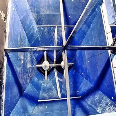 Individu lubrifiant la feuille en plastique bleue de revêtement de soute de charbon de silos de la propriété UHMWPE