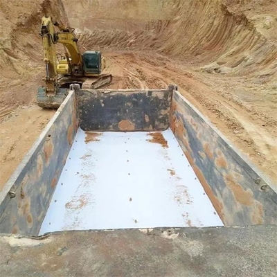 Individu lubrifiant la feuille en plastique de revêtement de caisse de camion de décharge de Clay Body Lining UHMWPE