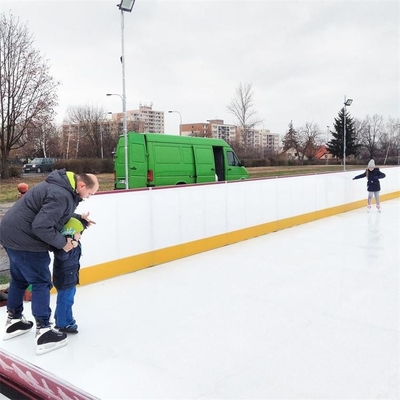 usage commercial de 4x8Ft résistant à la feuille de glace synthétique de la patinoire UHMWPE pour la famille