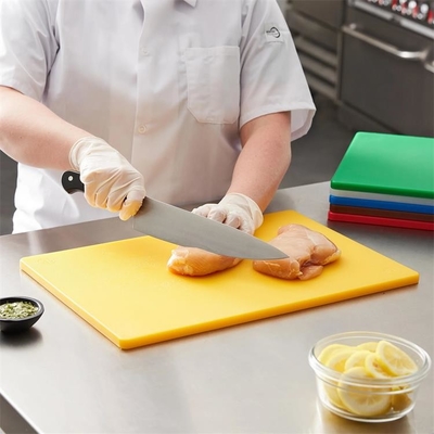 anti planche à découper en plastique colorée bactérienne de polyéthylène haute densité de 20mm