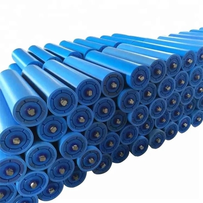 Rouleaux d'attente en plastique de formation de convoyeur d'impact de HDPE de tuyau de polymère de 4 pouces
