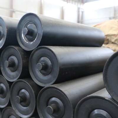 Rouleau d'attente léger résistant à l'usure d'UHMWPE pour le convoyeur à bande de charbonnage