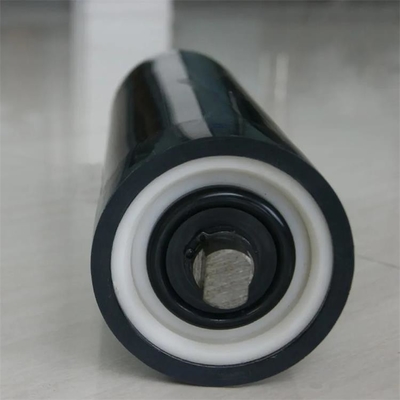 Oisif bleu de rouleau de convoyeur à bande d'UHMWPE pour le rouleau de extraction de convoyeur à bande