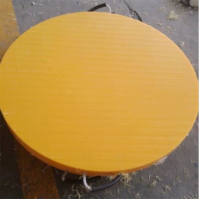 Camion en plastique Mat Outrigger Leg Support Pads de HDPE rond résistant à l'usure durable