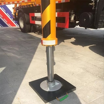 Calcul en plastique adapté aux besoins du client de charge de protection de tangon de HDPE résistant pour la grue
