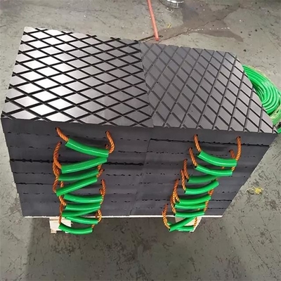 Le tangon de HDPE de Crane Mats capitonne la protection de la répartition des charges de plastique polyéthylène