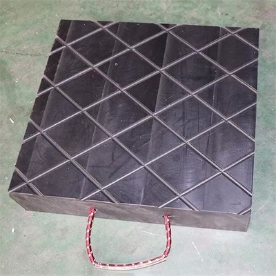 Le tangon de HDPE de Crane Mats capitonne la protection de la répartition des charges de plastique polyéthylène