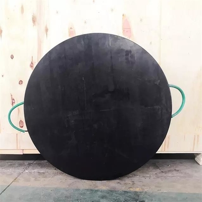 Tangon en plastique mobile résistant aux chocs Jack Pads de HDPE de grue de coins de rond