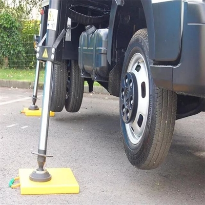 24X24 avancent dur le bloc petit à petit en plastique Crane Jack Truck Foot Pad de protections de tangon de HDPE