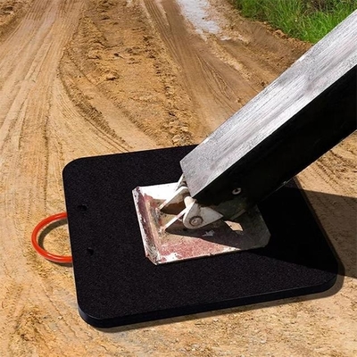 Le tangon adapté aux besoins du client de HDPE de Crane Outrigger Pads de place capitonne le bloc en plastique d'entretoise