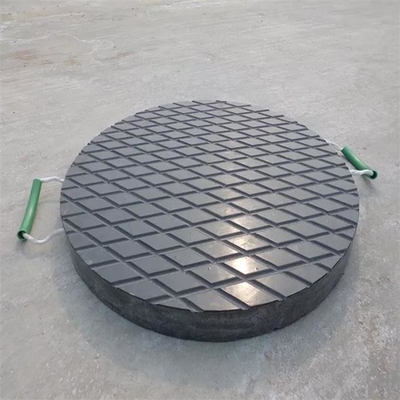 Le tangon provisoire portatif de rond de HDPE capitonne les protections en plastique de pied de camion mobile