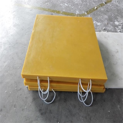 Le tangon mobile de HDPE de Crane Truck Stabilizer Leg capitonne la plate-forme avec la poignée
