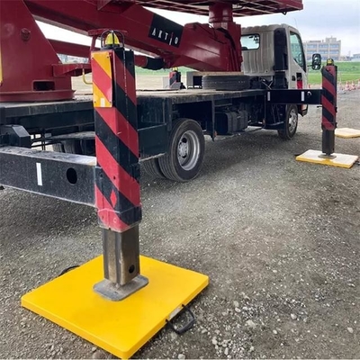Le stabilisateur composé de Crane Foot Support Mats Outrigger de HDPE capitonne Jack Foot Pads
