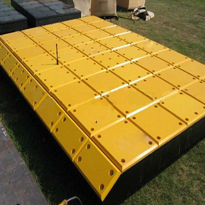 Plat en plastique de Marine Boat Fender Panel Impingement de haut HDPE de résistance à la corrosion