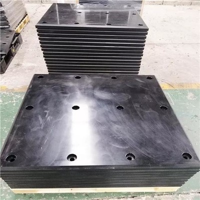 Le coin en plastique durable d'UHMWPE capitonne la construction de Marine Fender Board For Dock