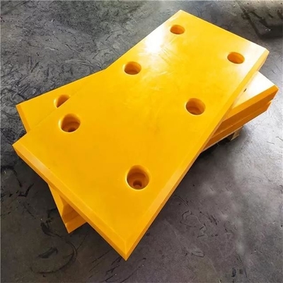 Protection en plastique d'amortisseur de visage de coin de bateau du panneau avant UHMWPE de construction dure de quai