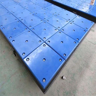 L'amortisseur en plastique bleu imperméable de dock de Marine Panel UHMWPE capitonne pour l'amortisseur de jetée