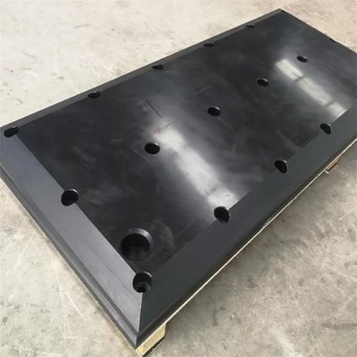Panneaux de butoir de dock anti-collision de plastique polyéthylène Marine Fender Face Pad For