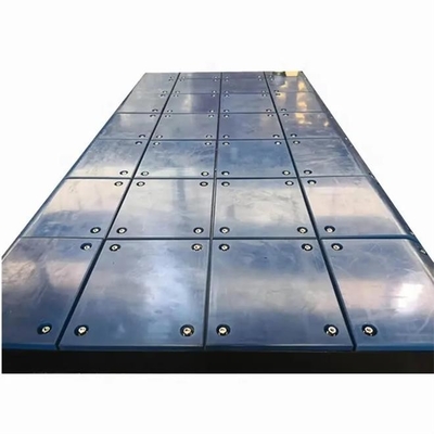 Bateau de butoir UHMWPE Marine Fender Face Pad d'eau de mer de résistance à l'impact de dock en plastique