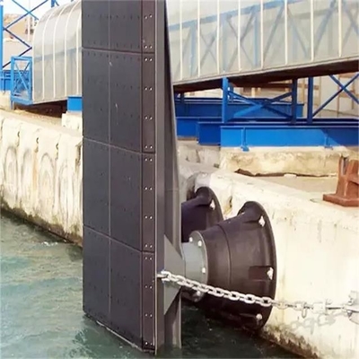 Le coin en plastique durable d'UHMWPE capitonne la construction de Marine Fender Board For Dock