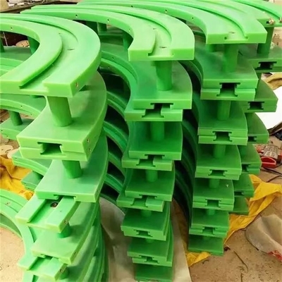 Produit de rails en plastique de guide de convoyeur de vert de bande d'usage de polyéthylène d'UHMWPE