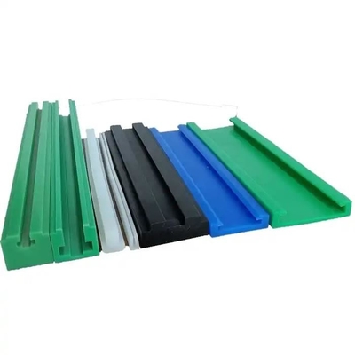 Rail à chaînes magnétique adapté aux besoins du client de voie de guide de la courbe UHMWPE de polyéthylène de courbure