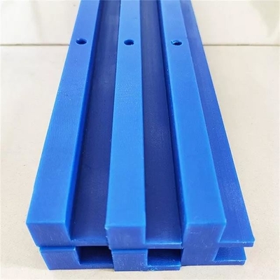 Rail à chaînes magnétique adapté aux besoins du client de voie de guide de la courbe UHMWPE de polyéthylène de courbure